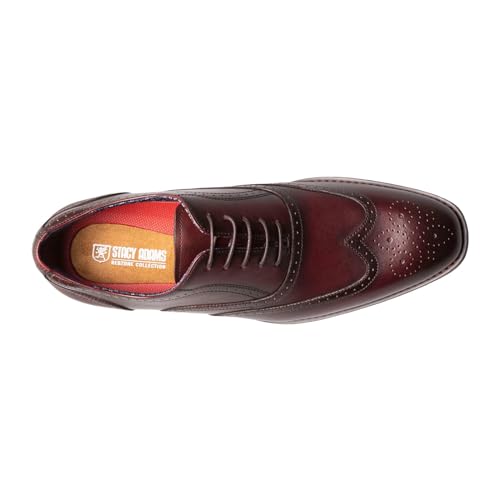 Image of Stacy Adams Kaine Wing Tip Lace-Up Oxford