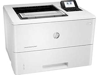 HP LaserJet Enterprise M507dn 1PV87A, Stampante a Singola Funzione A4, Stampa Fronte e Retro Automatica in b/n, 50 ppm, USB, Gigabit Ethernet, HP Smart, Schermo LCD da 6,9 cm, Bianca