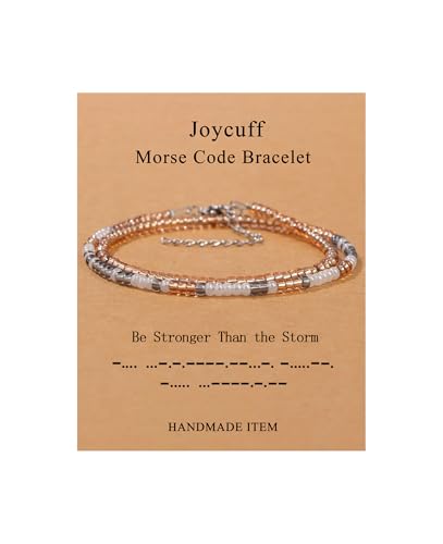Image of JoycuFF ๐ ๐ผ๐ฟ๐๐ฒ ๐๐ผ๐ฑ๐ฒ ๐๐ฟ๐ฎ๐ฐ๐ฒ๐น๐ฒ๐๐ ๐ณ๐ผ๐ฟ ๐ช๐ผ๐บ๐ฒ๐ป Inspirational Gifts Beads Bracelets for Women Encouragement Birthday Gifts for Daughter Sister Niece Granddaughter Mom Best Friend