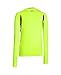 Under Armour Boys' HeatGear Armour Up Fadeaway Fitted Long Sleeve Shirt, Fuel Green (363)/Black, Youth X-Large