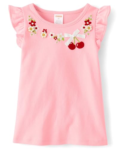 Image of Gymboree Girls' and Toddler Sleeveless Embroidered Top