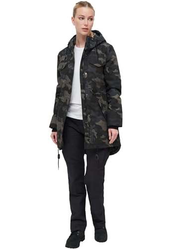 Brandit Women Marsh Lake Parka, Farbe: darkcamo, Größe: XS
