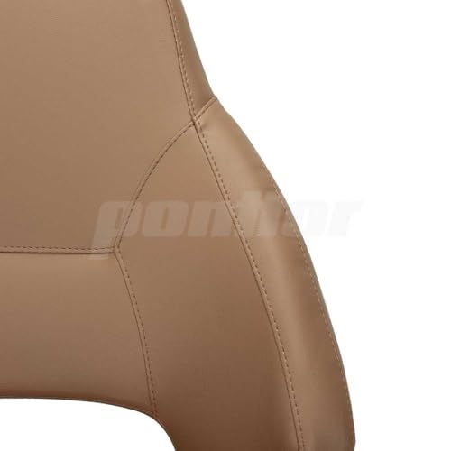 Bootssitz/Bootsstuhl/Steuerstuhl "TAUBER", FlipUp-Funktion, Boot Yacht Farbe braun