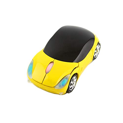 CHUYI Ultra Small Cool Sports 3D Car Shaped Wireless Optical Mouse Mini Cordless