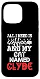 Clyde Cat Name GIfts With Coffee
