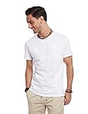 La Martina - Camiseta Hombre algodón, Corte Regular, Blanco Óptico, Man, 3XL