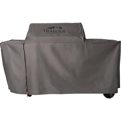 Traeger Grills BAC776 Full-Length All Weather Grill Cover Accessory - Woodridge Pro and Woodridge Elite
