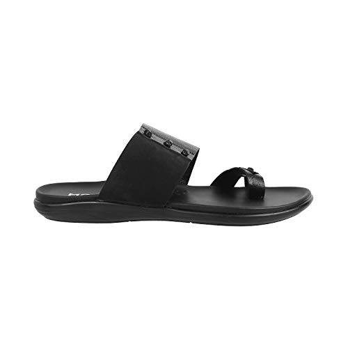 Image of Mochi Mens Leather Slippers