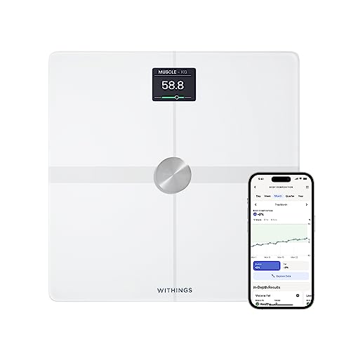 WITHINGS Body Smart - Bilancia pesapersone digitale WIFI con composizione