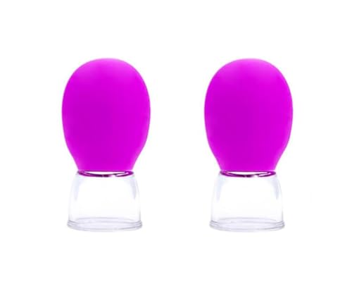 Nipple Toys Women Sex Toy, 1 Pair Nipple Suckers,BDSM Toys Nipple Stimulator Suckers Massager,Adult Sex Toys for Women Couples Pleasure-Small Size (Purple)