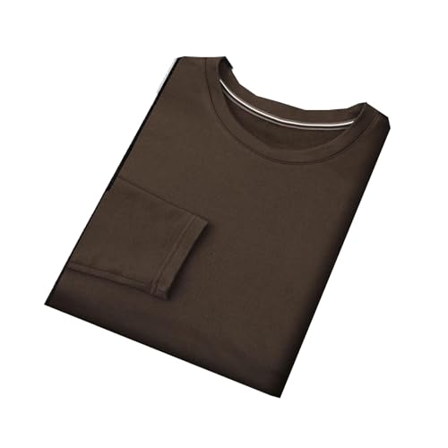 Men's Casual Long Sleeve Knits - Crew Neck Loose Fit Solid Color Spring Autumn Top