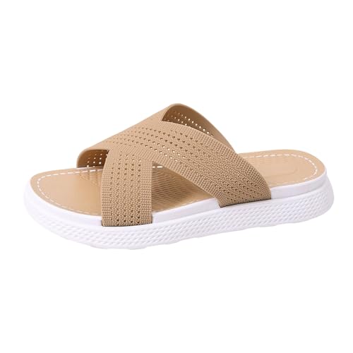Sandales pieds larges pour femme pour soulager les douleurs de marche en été