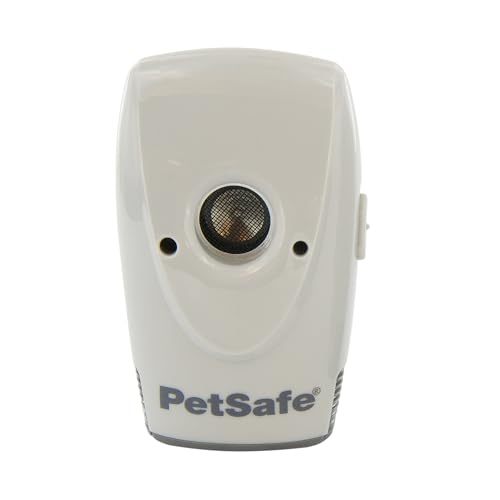 PetSafe Bellkontrolle für Innenräume, Bellsensor mit Ultraschallton, 1er-Pack, 8 M Reichweiter, 2 3V-Batterien nötig