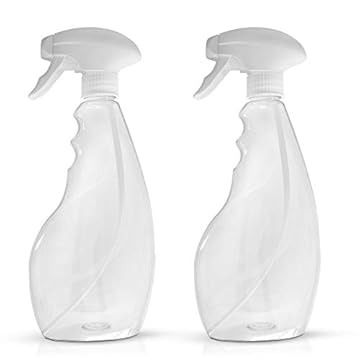SPRAYZ Spruzzino Nebulizzatore Grande 500ml Grilletto Spruzzatore Riempibile Flacone Spray (2-Pack)
