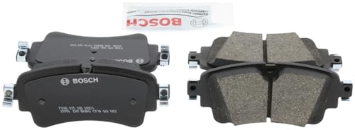 BOSCH BC1898 QuietCast Premium Ceramic Disc Brake Pad Set - Compatible with Select Audi A4, A4 allroad, A4 Quattro, A5 Quattro, A5 Sportback, A6 Quattro, A7 Sportback, Q5, RS5, S4, S5, SQ5 +More; REAR