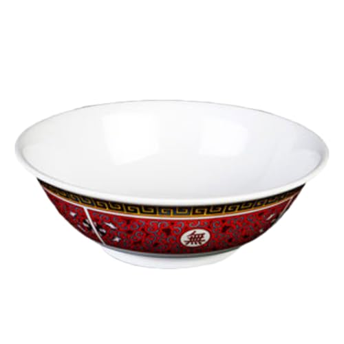 5065TR Bowl, 32 oz., 7-1/2" Dia., Rimless, Break-Resistant, Dishwasher Safe, Melamine, Longevity, BPA Free, NSF, Pack of 12