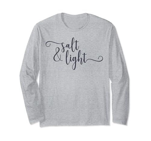 Photo de Salt & Light Christian Hommes Femmes Dieu béni Jésus Sauvé Manche Longue