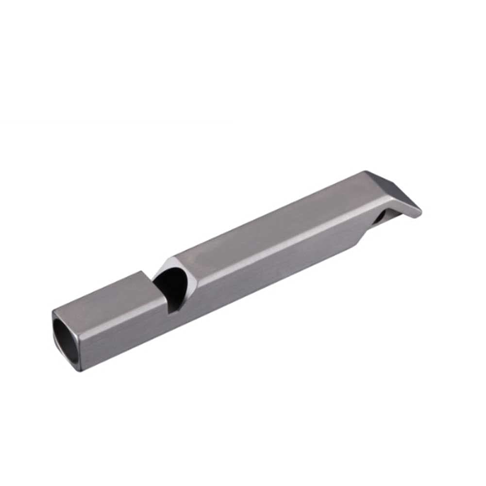 Trillerpfeife Metall Tillerpfeife Notfallpfeife Metall-Survival-Pfeife, Notpfeife mit Lanyard, super lauter 120dB Notfallpfeife, Survival Safety Pfeife