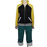 Nagachika Hideyoshi Cos Christmas Party Halloween Uniform Outfit Cosplay Costume Customize Any Size (Male M)