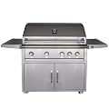 Tereaux 42” Freestanding Luxury Grill with Cabinet - Dual Fuel, 99,000 BTU