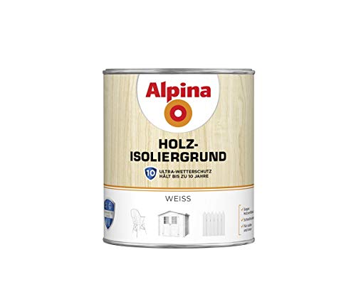 Preisvergleich Produktbild Alpina Holz-Isoliergrund 750ml weiß