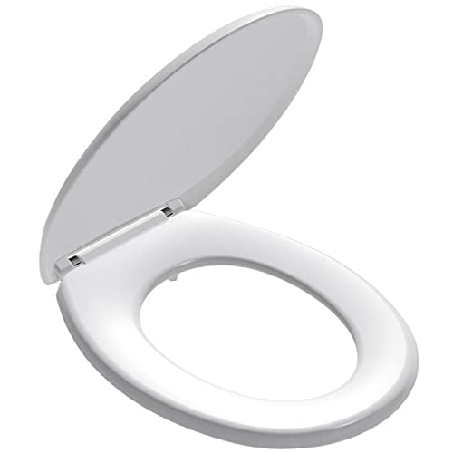 Dubourgel Abattant Double Blanc spécial Collectivités avec Fixations par boulons à Couple STA-Tite