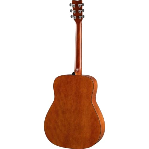 Image of Yamaha FG800NTII Natural Acoustic Guitar, Full Size Right Hand Orientation, Solid Spruce Top, Traditional Dreadnought Body, Strong Projection & Balanced Tone
