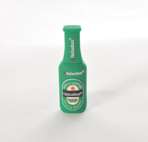 Preisvergleich Produktbild No16300080008 LUSTIGER USB-STICK 8GB SPEICHERSTICK FIGUR BIERFLASCHE GRüN