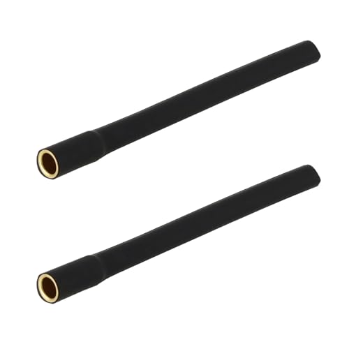Tubo flessibile per l'olio della motosega lungo circa 70-75 mm, progettato specificamente per garantire un flusso d'olio efficiente; questo tubo assicura che la catena e la barra della motosega ricevano una lubrificazione adeguata per la massima efficienza di taglio.