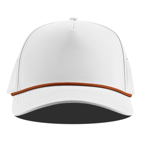 Image of Branded Bills Bare Curved 5 Panel Colored Rope Hat for Men | Adjustable Golf Baseball Cap