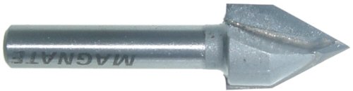 Magnate 711 V-Grooving Router Bit - 60 Degree, 1/2