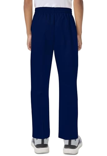 classroom uniforms pull-on pant with boxer elastic waistband for girls and boys