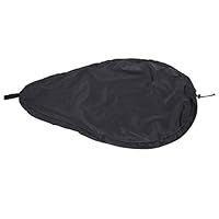Lazmin112 Kajakzubehör, Universal Fit Blocking Kayak Kanu Cockpit Cover Protector-UV50 + Blocking und Wasserabweisend (Schwarz) (XS)