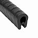 Edge Trim Black Small, Fits Edge 1/16 to 1/8 Inch, Length 10 Feet (3.05 Meter)