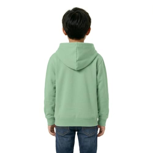 Image of HOODLIFE Kids Zip-Up Hoodie Sweatshirt for Boy Soft Cotton Blend Hooded Jacket with Pockets, Comfortable Everyday Wear for Kids