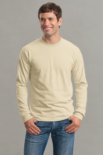 Image of Cotton 6 oz. Long-Sleeve T-Shirt (G240)