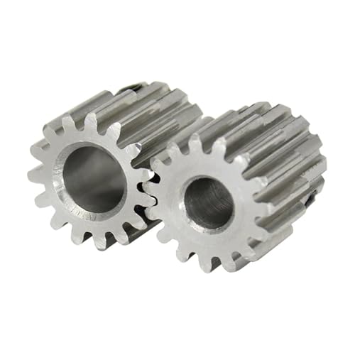 Engrenage droit 1M-17T pignon transmission inox 304 alésage 6mm hauteur 18mm