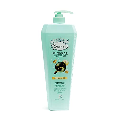 MINERAL ESSENTIALS Rebalance Shampoo for Greasy Roots and Dry Ends, Helps Rebalance and Stabilize...