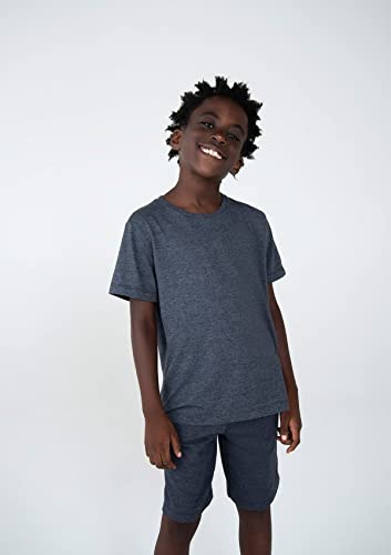 Bermuda Básica Infantil Menino Em Moletom Cinza 012