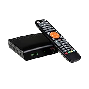 Lechnical V7 S2X TV-ontvanger HD 1080P ondersteuning DVB-S / S2 / S2X AVS + VCM/ACM/Multi-Stream / T2MI ondersteuning Biss Auto Roll Online Movie