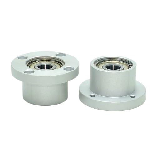 1 piece with housing bearing, double dust cover flange housing assembly with retaining ring, diameter 3/4/5/6/8/10/12(MT174-6008