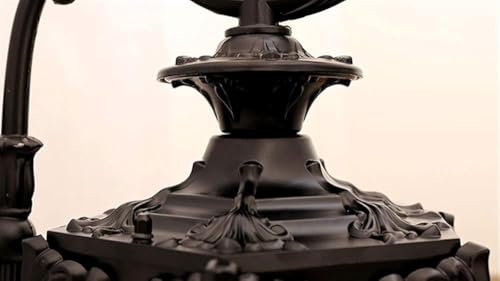 Lustre moderne noir applique murale extérieure rétro E27 jardin
