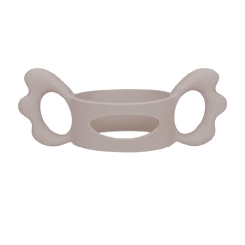 哺乳瓶のハンドル, イージーグリップワイドネック哺乳瓶 持ち手, 2.4in / 6cmを超えるワイドネック外径握りやすい, 人間工学に基づいた, 安全な食品グレードのシリコンフレキシブルハンドル赤ちゃん用