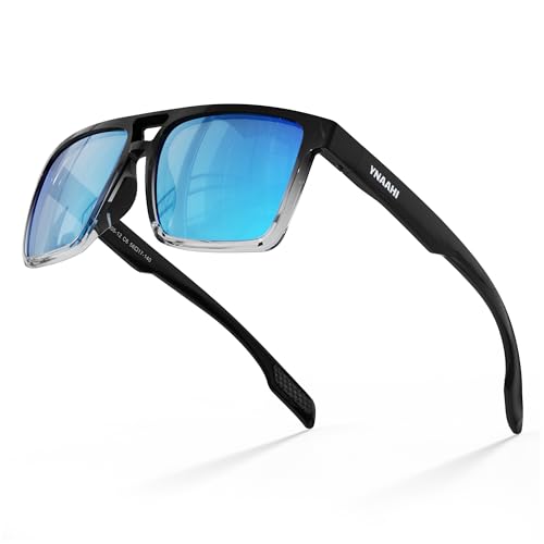 Polarized Aviator Sunglasses for Men Women, Ultra-light Frame, UV400 Protection. Trendy Design for Driving and Sports