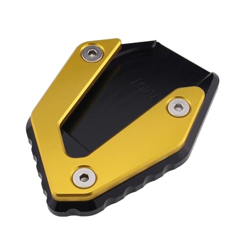 Plaque de support béquille moto Tracer 700 pour stationner sur herbe et sable