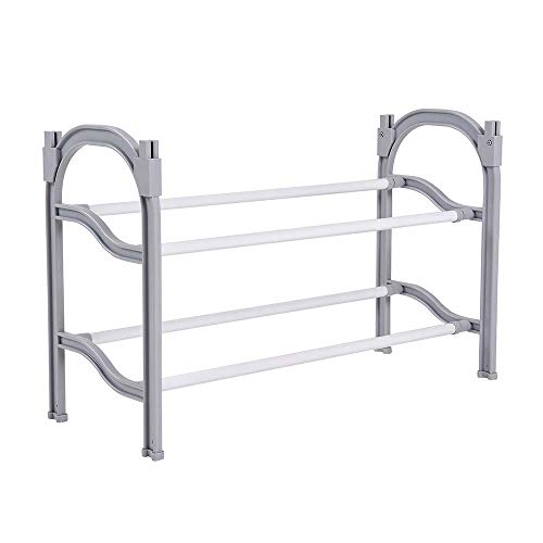 Sapateira Retrátil Cinza Mor