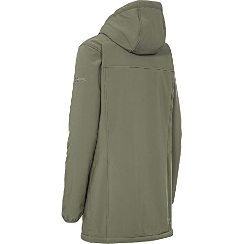 Trespass Womens/Ladies Kristen Longer Length Hooded Waterproof Jacket (M) (Moss) #TOP3