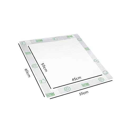 Tapete Higiênico Para Cães No Plastic Tapete Biodegradável 55cmX60cm 28 Unidades