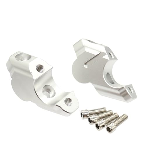 Rehausseur de guidon Tracer 9 GT 2021, adaptateur d'extension en finition argent de qualité