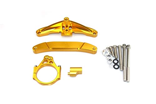 EAMOM Amortecedor estabilizador cnc para motocicleta Suporte completo de montagem de direção adequad